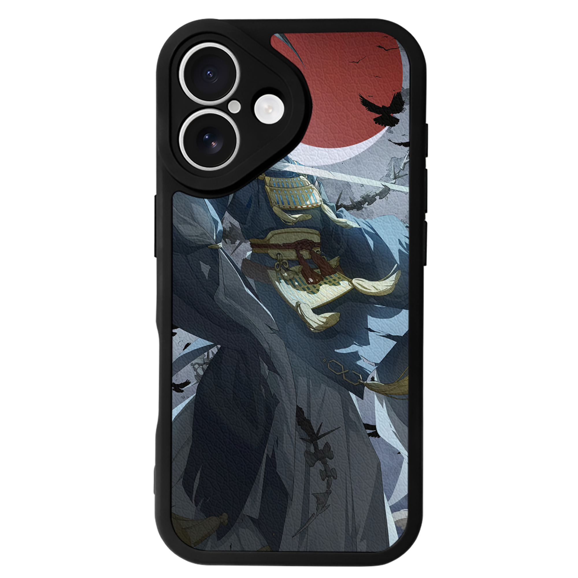 （画像用） 刀剣乱舞 Touken Ranbu 【iPhone 16シリーズ対応】シリコンスマホケース（レザー調） 材質：シリコン